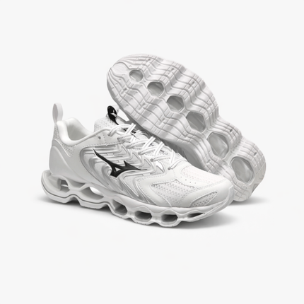 Mizuno - Wave Prophecy LS blanche