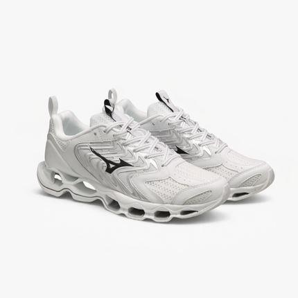 Mizuno - Wave Prophecy LS blanche