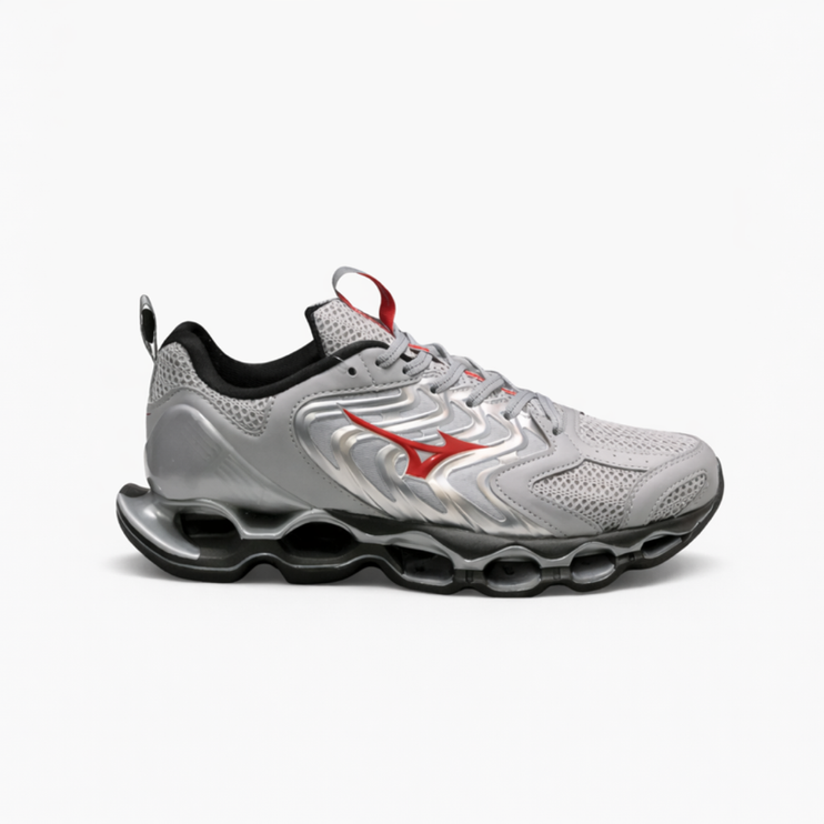Mizuno - Wave Prophecy LS nardo rouge