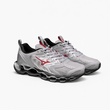 Mizuno - Wave Prophecy LS nardo rouge