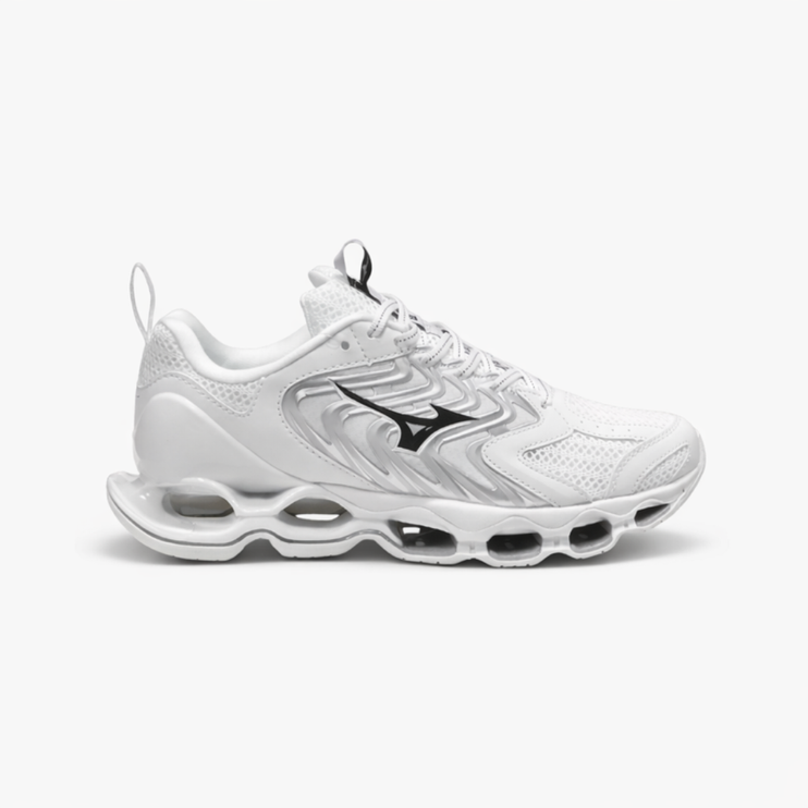 Mizuno - Wave Prophecy LS blanche